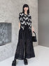 Cut-out Wide Pants